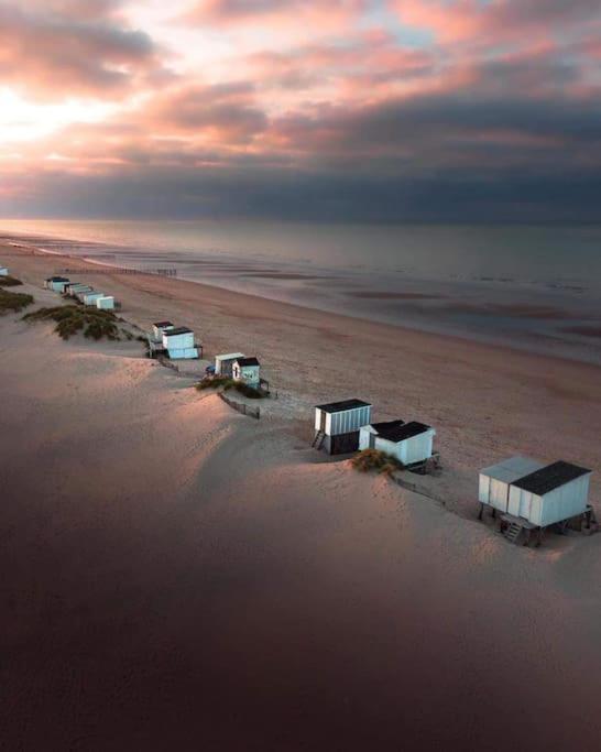 Duplex Calais Nord A 2 Pas De La Plage 外观 照片